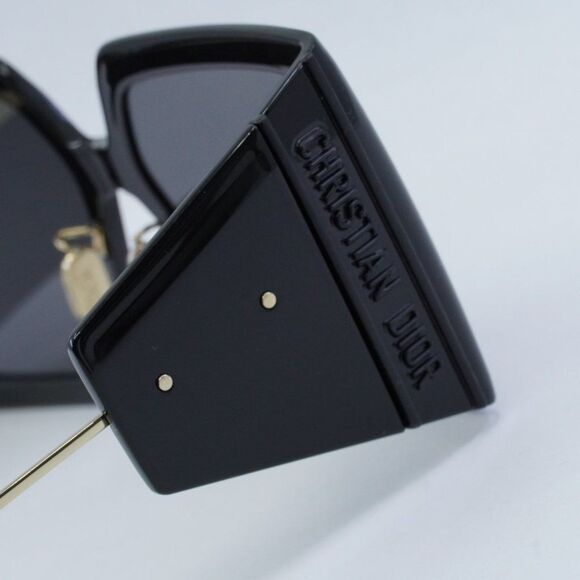 NEW DIOR DIORSOLAR S1U 10A0 BLACK GREY SUNGLASSES - Picture 10 of 13